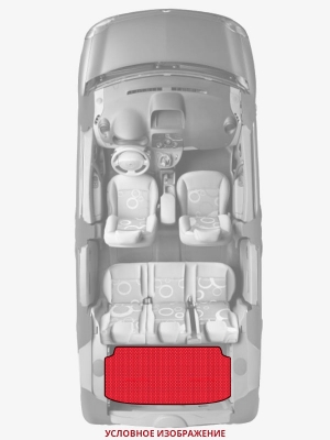 ЭВА коврики «Queen Lux» багажник для Audi A3 (8L)